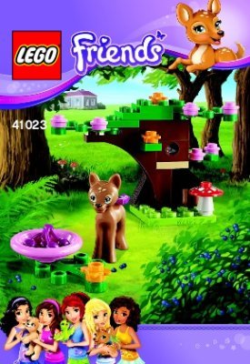 Building Instructions - LEGO - 41023 - Fawn’s Forest: Page 1