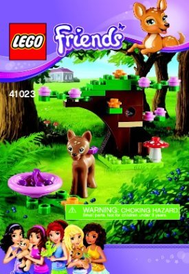 Building Instructions - LEGO - 41023 - Fawn’s Forest: Page 1