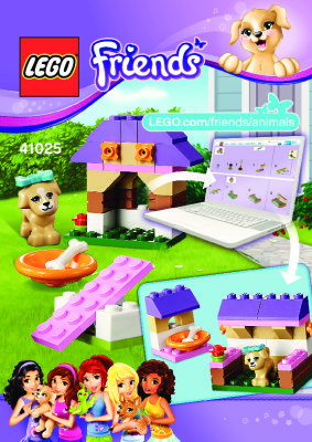 Building Instructions - LEGO - 41025 - Puppy’s Playhouse: Page 1