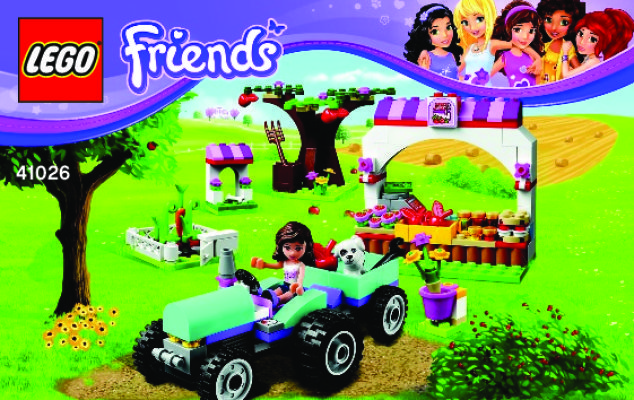 Building Instructions - LEGO - Friends - 41026 - Sunshine Harvest: Page 1