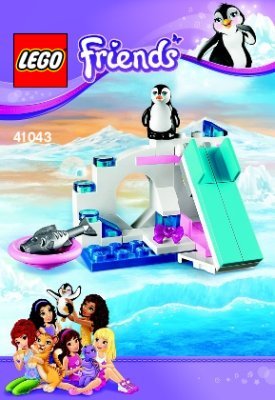 Building Instructions - LEGO - Friends - 41043 - Penguin's Playground: Page 1