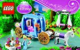 Building Instructions - LEGO - Disney Princess - 41053 - Cinderella's Dream Carriage: Page 1