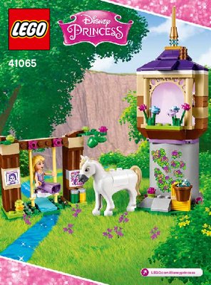 Building Instructions - LEGO - Disney Princess - 41065 - Rapunzel's Best Day Ever: Page 1