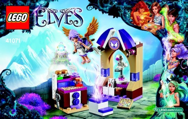 Building Instructions - LEGO - Elves - 41071 - Aira's Creative Workshop: Page 1