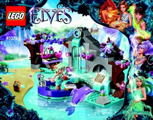 Building Instructions - LEGO - Elves - 41072 - Naida’s Spa Secret: Page 1