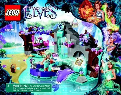 Building Instructions - LEGO - Elves - 41072 - Naida’s Spa Secret: Page 1