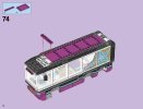 Building Instructions - LEGO - Friends - 41106 - Pop Star Tour Bus: Page 74