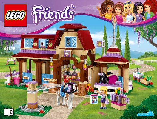 Building Instructions - LEGO - Friends - 41126 - Heartlake Riding Club: Page 1