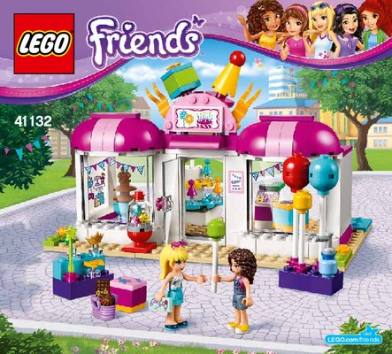 Building Instructions - LEGO - Friends - 41132 - Heartlake Party Shop: Page 1