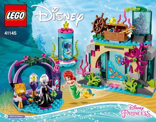 Building Instructions - LEGO - Disney - 41145 - Ariel and the Magical Spell: Page 1