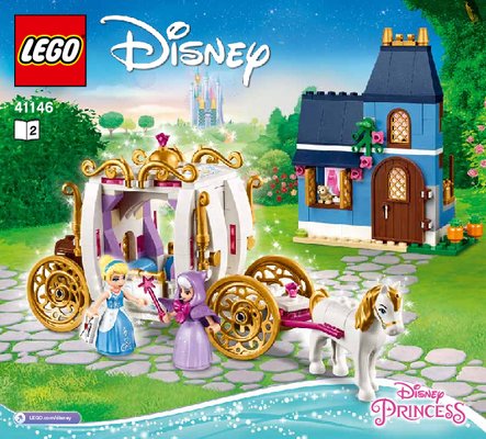 Building Instructions - LEGO - Disney - 41146 - Cinderella's Enchanted Evening: Page 1