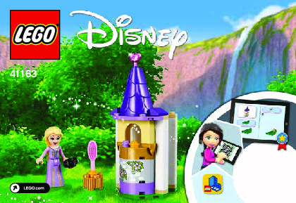 Building Instructions - LEGO - 41163 - Rapunzel's Petite Tower: Page 1