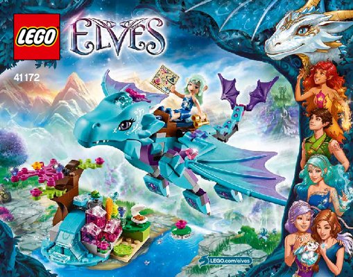 Building Instructions - LEGO - Elves - 41172 - The Water Dragon Adventure: Page 1