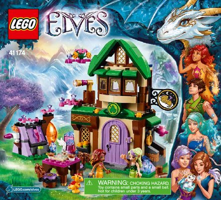 Building Instructions - LEGO - Elves - 41174 - The Starlight Inn: Page 1