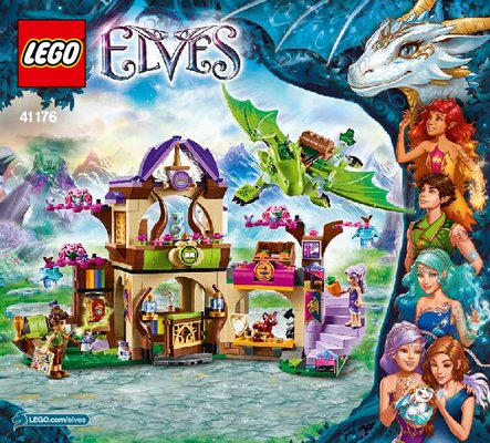 Building Instructions - LEGO - Elves - 41176 - The Secret Market Place: Page 1