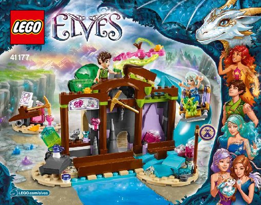 Building Instructions - LEGO - Elves - 41177 - The Precious Crystal Mine: Page 1