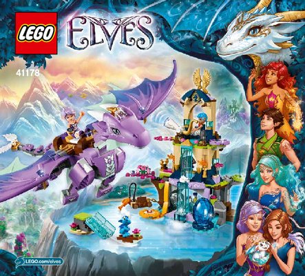 Building Instructions - LEGO - Elves - 41178 - The Dragon Sanctuary: Page 1