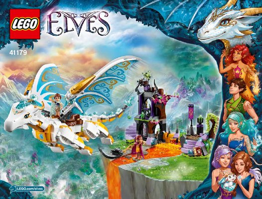 Building Instructions - LEGO - Elves - 41179 - Queen Dragon's Rescue: Page 1