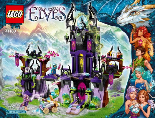 Building Instructions - LEGO - Elves - 41180 - Ragana's Magic Shadow Castle: Page 1