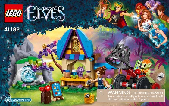 Building Instructions - LEGO - Elves - 41182 - The Capture of Sophie Jones: Page 1