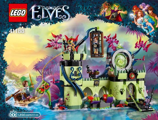 Building Instructions - LEGO - Elves - 41188 - Breakout from the Goblin King's Fortress: Page 1