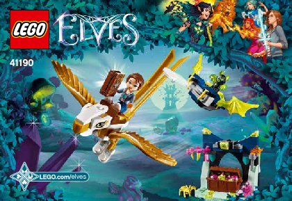 Building Instructions - LEGO - Elves - 41190 - Emily Jones & the Eagle Getaway: Page 1