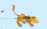 Building Instructions - LEGO - Elves - 41192 - Azari & the Fire Lion Capture: Page 40