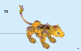 Building Instructions - LEGO - Elves - 41192 - Azari & the Fire Lion Capture: Page 45