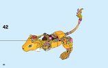 Building Instructions - LEGO - Elves - 41192 - Azari & the Fire Lion Capture: Page 30