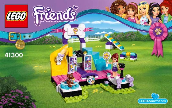 Building Instructions - LEGO - Friends - 41300 - Puppy Championship: Page 1