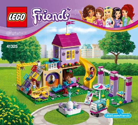 Building Instructions - LEGO - Friends - 41325 - Heartlake City Playground: Page 1