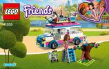 Building Instructions - LEGO - Friends - 41333 - Olivia's Mission Vehicle: Page 1