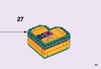 Building Instructions - LEGO - 41354 - Andrea's Heart Box: Page 25