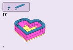 Building Instructions - LEGO - 41357 - Olivia's Heart Box: Page 18