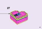 Building Instructions - LEGO - 41357 - Olivia's Heart Box: Page 25