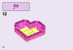 Building Instructions - LEGO - 41357 - Olivia's Heart Box: Page 14