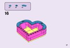 Building Instructions - LEGO - 41357 - Olivia's Heart Box: Page 17