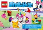 Building Instructions - LEGO - 41451 - Unikitty™ Cloud Car: Page 1