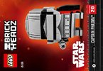 Building Instructions - LEGO - BrickHeadz - 41486 - Captain Phasma™: Page 1