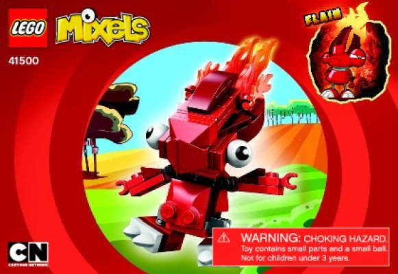 Building Instructions - LEGO - Mixels - 41500 - FLAIN: Page 1