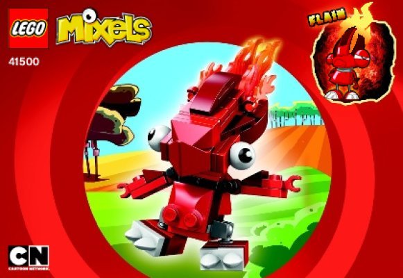 Building Instructions - LEGO - Mixels - 41500 - FLAIN: Page 1