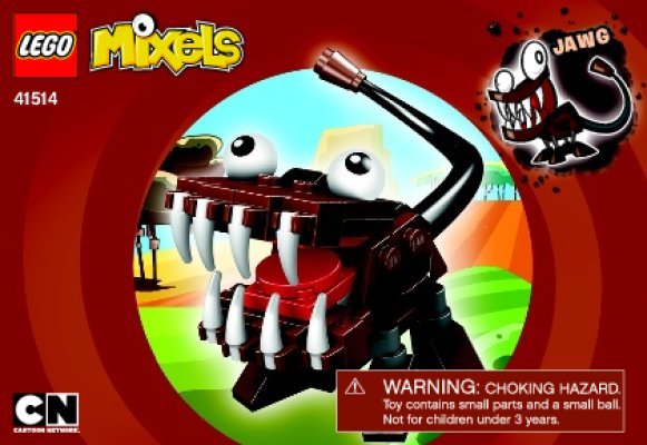 Building Instructions - LEGO - Mixels - 41514 - JAWG: Page 1