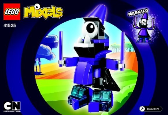 Building Instructions - LEGO - Mixels - 41525 - MAGNIFO: Page 1