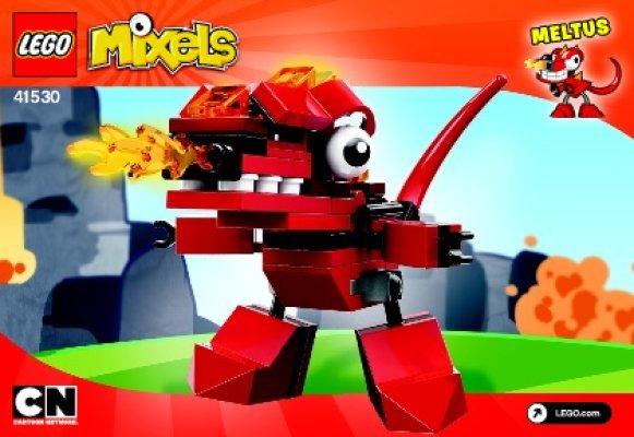 Building Instructions - LEGO - Mixels - 41530 - Meltus: Page 1