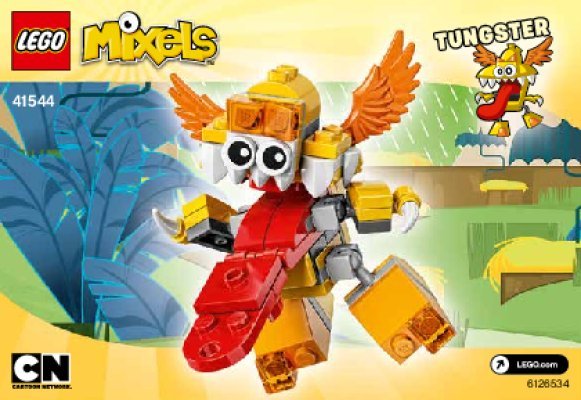 Building Instructions - LEGO - Mixels - 41544 - Tungster: Page 1