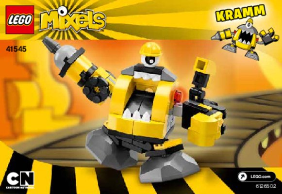 Building Instructions - LEGO - Mixels - 41545 - Kramm: Page 1