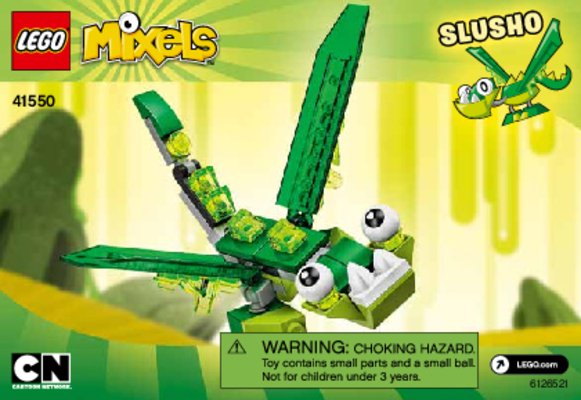 Building Instructions - LEGO - Mixels - 41550 - Slusho: Page 1