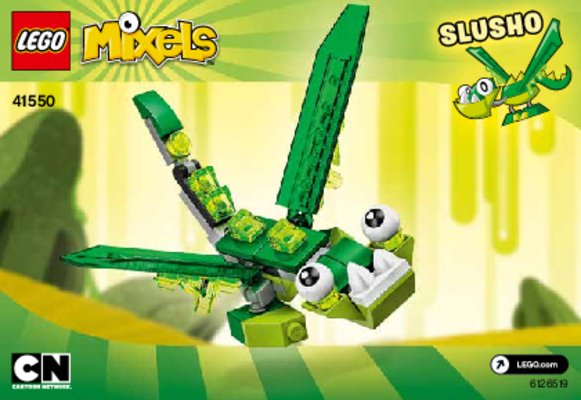 Building Instructions - LEGO - Mixels - 41550 - Slusho: Page 1