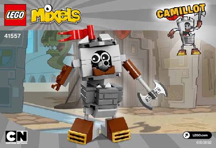 Building Instructions - LEGO - Mixels - 41557 - Camillot: Page 1