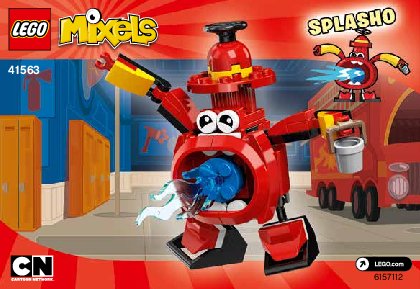 Building Instructions - LEGO - Mixels - 41563 - Splasho: Page 1